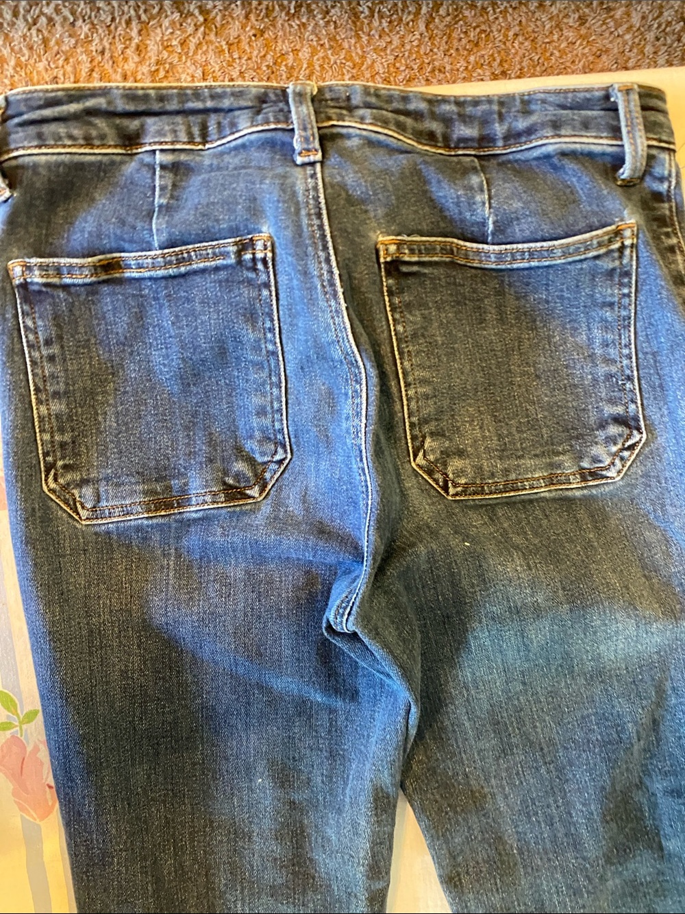 Kut from the Kloth Women's Dark Blue Bootcut Jeans - Picture 3 of 3
